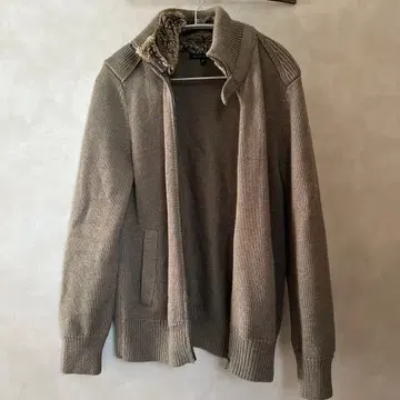 BANANA REPUBLIC 퍼 가디건 M