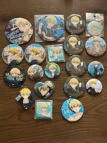 도쿄 리벤저스 마츠노 치후유 캔뱃지 등 묶음 판매