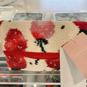 새상품 택 포함 페일러 FEILER 스트로베리 도트 티슈 케이스