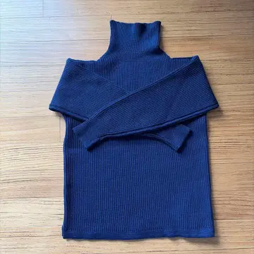 ANDERSEN-ANDERSEN 네이비 터틀넥 M