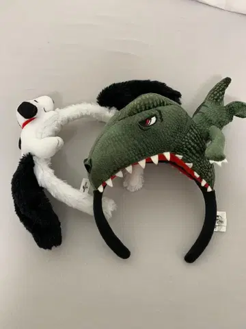 USJ 공룡 스누피 머리띠