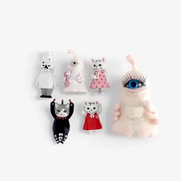 히구치 유코 가챠 캡슐 토이 피규어 마그넷 증정품 포함