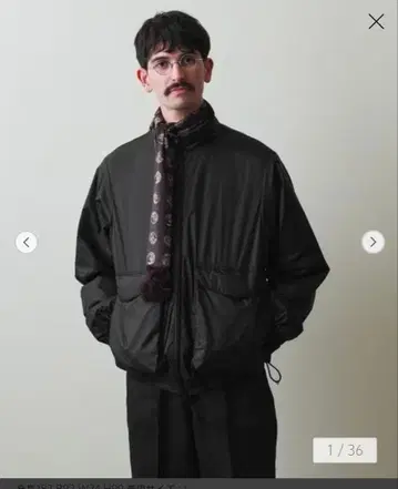 스티븐 알란 퍼텍스 라이트 패딩 블루종 M 사이즈 새상품급