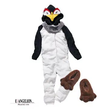 136 PEACH JOHN x EVANGELION 펭귄 룸웨어