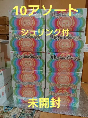 POPMART Big into Energ 러브브 10 모듬 슈링크 포함
