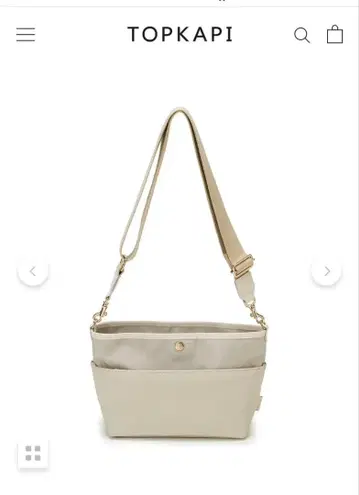 TOPKAPI 아이보리 숄더백