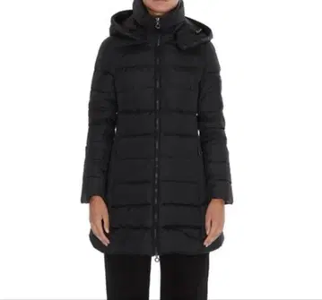 TATRAS 블랙 다운 자켓 롱 기장 03 L