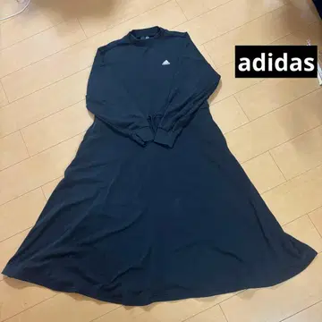 adidas 맨투맨지 롱 원피스