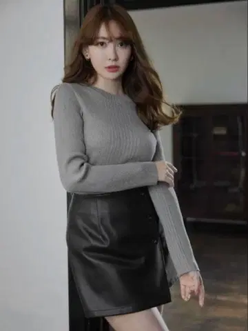 Glitter Random Rib Knit S herlipto