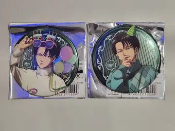 진격의 거인 프린스 호텔 메탈 캔뱃지 리바이 벌스데이