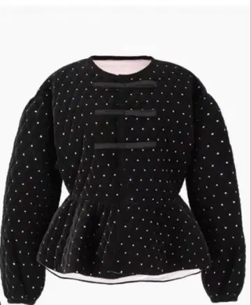 bibiy ODETTE 페플럼 가디건 페플럼