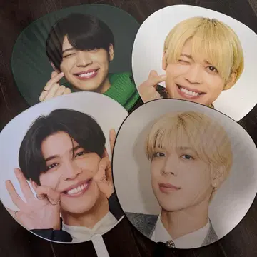 아이돌 부채 4장 세트 마츠시마 소