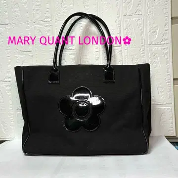 MARY QUANT LONDON* 데이지 블랙 토트백