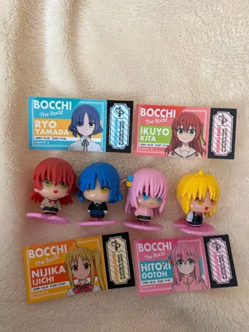 봇치 더 록! 캐릭터 4체 + 씰 세트