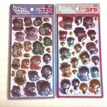 [ 익명 배송 ] 명탐정 코난 우루츄루 팝 씰