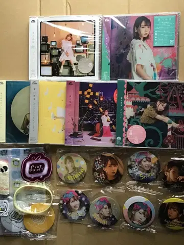 나츠카와 시이나 (Trysail) CD 캔뱃지 세트