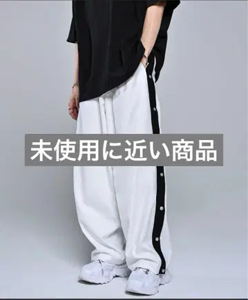 ADRER 스냅 사이드 라인 디포메이션 팬츠