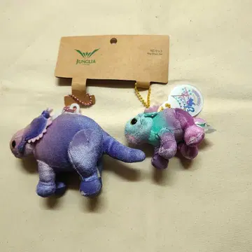 정글리아 공룡 봉제 인형 2세트