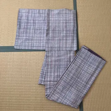 격자 무늬 코몬 기모노