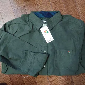 아놀드 파머 긴팔 셔츠 카키 사이즈 4