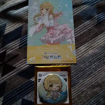 학원 아이돌 마스터 선샤인 수족관 오로라 캔뱃지 카드 후지타 코토네