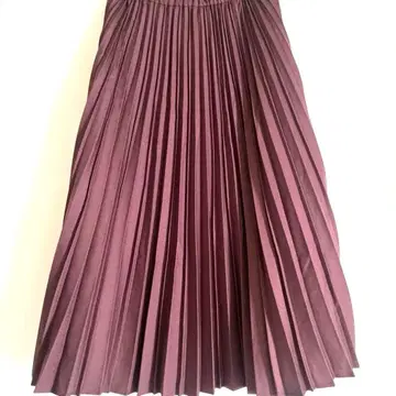 niko and 변형 플리츠 롱 스커트