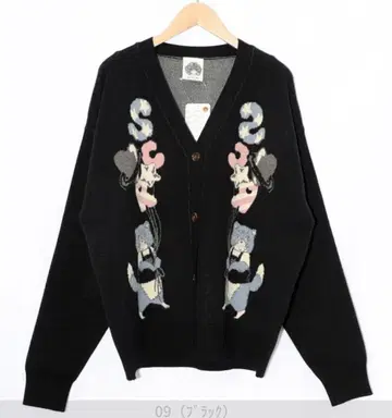 [스칼라] 풍선 고양이 자카드 니트 가디건 [주말 한정 할인 중]