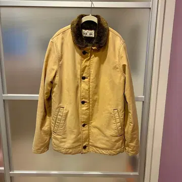 밀리터리 UES (웨스) 덱 자켓 카멜 사이즈 3