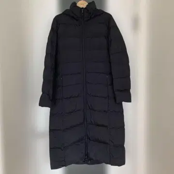 유니클로 울트라 라이트 다운 롱 블랙 XL