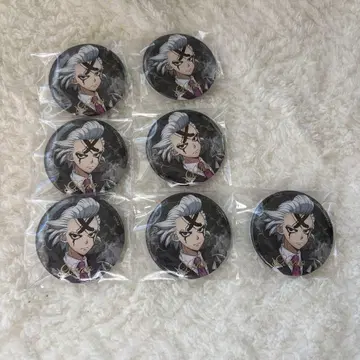 Dr.STONE 제노 캔뱃지 GIGO 팝업