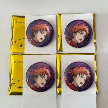 니지산지 IMPACT 랜덤 키라키라 캔뱃지 태양조 키타미 유세이 4점