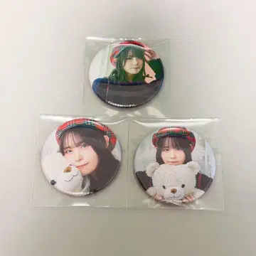 코히나타 미카의 히나타보코 공개 이벤트 캔뱃지 3개 세트