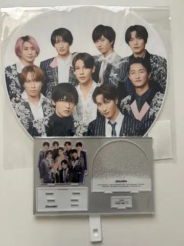 SnowMan 부채, 아크릴 스탠드