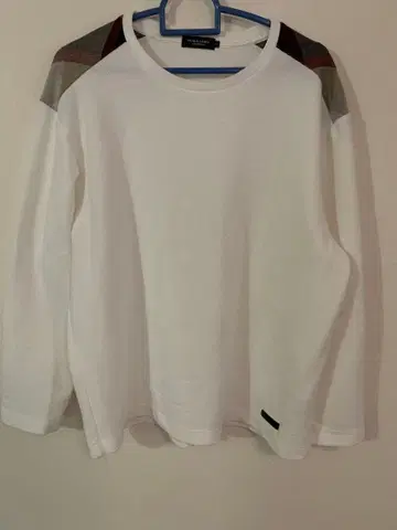 BLACK LABEl 숄더 체크 티셔츠 LL 사이즈