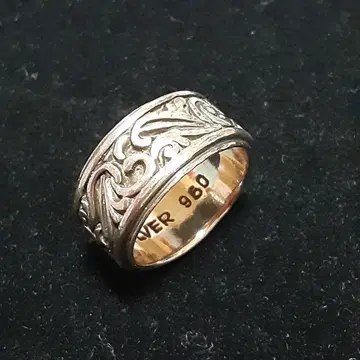 M.G.C. 내로우 silver 아라베스크 반지 10호