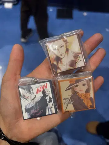 NANA 캐릭터 캡슐 토이 3개 세트