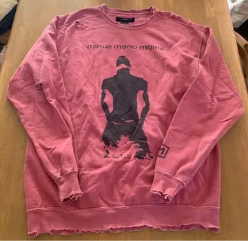 마이너스 minus 맨투맨 BOOTLEG SWEAT DAMAGED