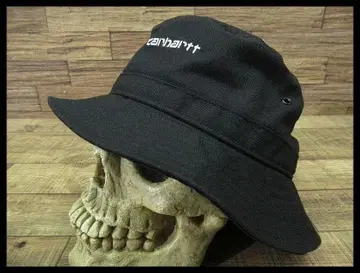 TA65 G2 새상품급 칼하트 스크립트 버킷 햇 모자 블랙 M/L