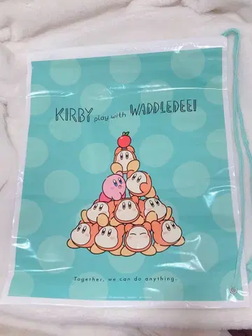 [ 익명 배송 ] 별의 커비 푸푸 마켓 구매 혜택 쇼핑백