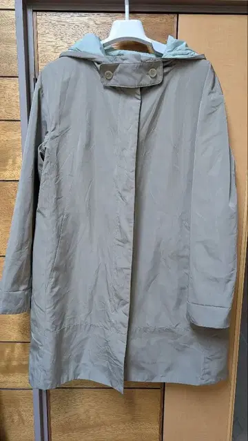 두클라쎄 마법 서모 코트 민트 그린 & 그레이