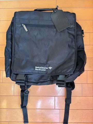 미사용 Bank of America Merril Lynch 비즈니스 백팩
