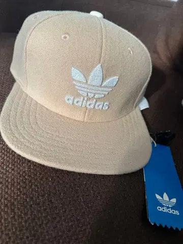 adidas 야구 모자 베이지