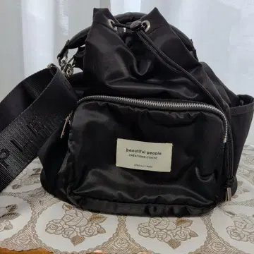 beautiful people 복조리형 숄더백 블랙