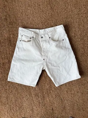 FilMelange White denim short pants