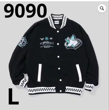 9090 TECHNO Angel Jacket 바시티 자켓 L