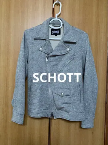 SCHOTT [샷] 맨투맨 라이더 자켓 size S