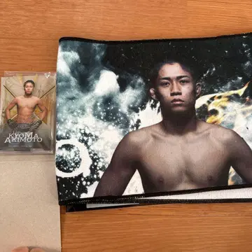 RIZIN 아키모토 쿄신 아크릴 스탠드 응원 타월 세트