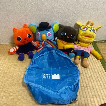 World Wide Kids 퍼펫 수납 가방 포함 월드와이드 키즈