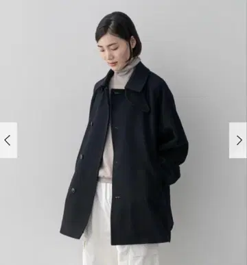 카구레 울 싱글 P코트