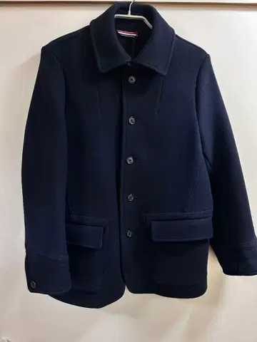 DANIEL 네이비 울 피 코트